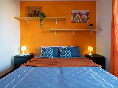 Letto o letti in una camera di Apartment F4 - F2- Baia de Bahas by Interhome
