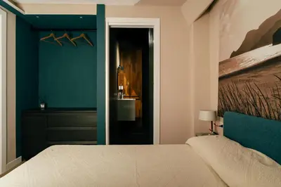 Letto o letti in una camera di Guest house i giardini di Bados