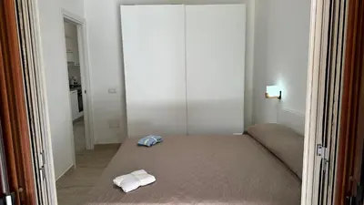 Letto o letti in una camera di Casa Dario