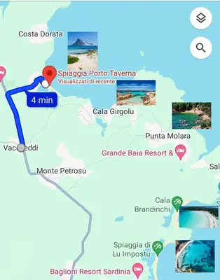 Planimetria di La Tavolara