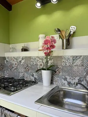 Cucina o angolo cottura di Casa Piredda Icore IUN R7749