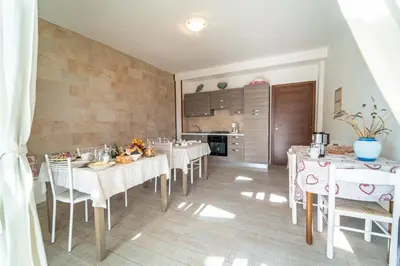 Cucina o angolo cottura di Domo Papiros B&B