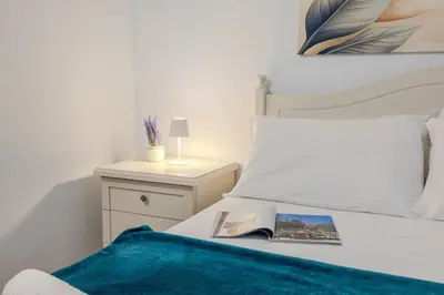 Letto o letti in una camera di Sea View House 6