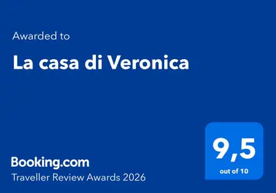 Certificato, attestato, insegna o altro documento esposto da La casa di Veronica