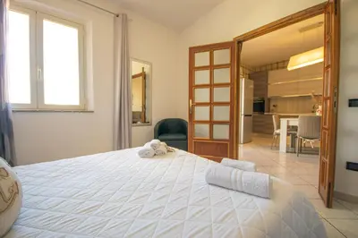 Letto o letti in una camera di Mandras 1
