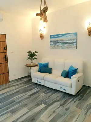 Area soggiorno di Sa Terra Mea - Luxury Apartment