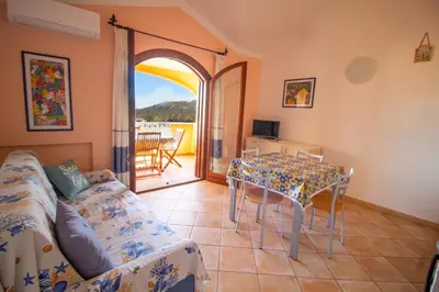 TV o dispositivi per l'intrattenimento presso [Olbia 15 minutes] Enchanting sea view