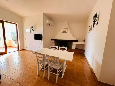 TV o dispositivi per l'intrattenimento presso Budoni Beach Apartments