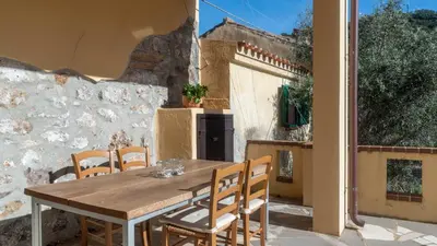 Balcone o terrazza di Villa Il Casale Onifai- piano terra