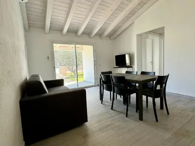 TV o dispositivi per l'intrattenimento presso Villetta 3 La Caletta