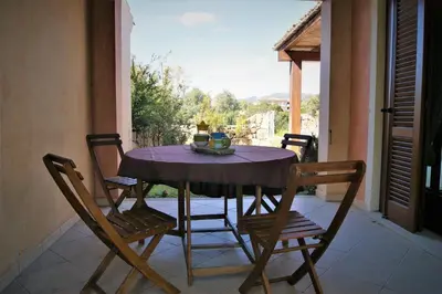 Balcone o terrazza di Villette lu nibaru by BudoniAffitti