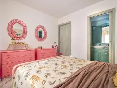Letto o letti in una camera di Apartment CSA - 15- Baia de Bahas by Interhome