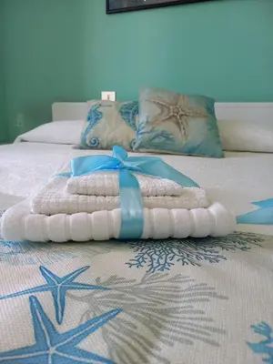 Letto o letti in una camera di B&B La casa di Dorothy