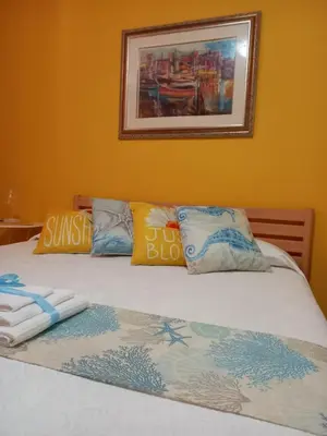 Letto o letti in una camera di B&B La casa di Dorothy