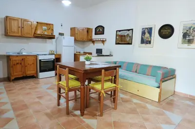 Cucina o angolo cottura di La casa di Mariedda