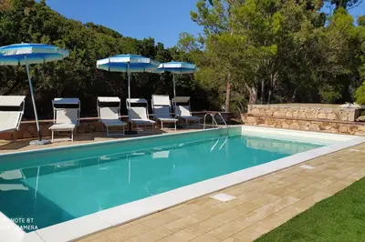 Piscina di Domus Cristianae Villa Exclusive Pool Sea View o nelle vicinanze