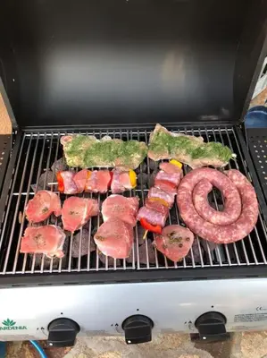 Attrezzature per barbecue disponibili per gli ospiti della villa
