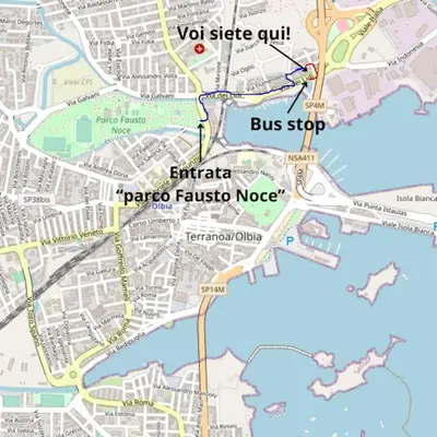 Planimetria di OLBIA [vicino al centro]