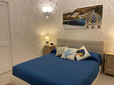 Letto o letti in una camera di Villa Marghe