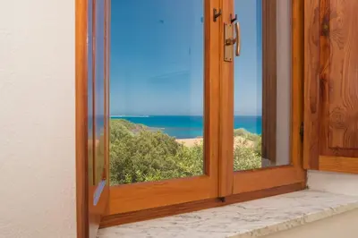 Paesaggio naturale nelle vicinanze della casa vacanze