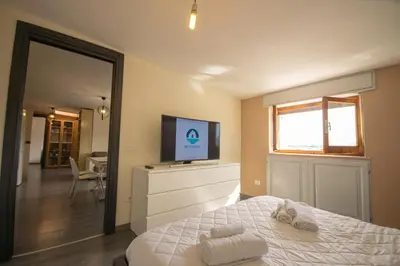 Letto o letti in una camera di La Caletta 4