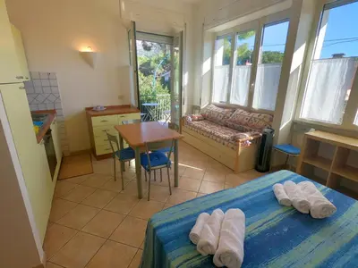 Letto o letti in una camera di Villa Emilia appartments