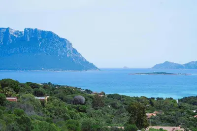 Paesaggio naturale nelle vicinanze della villa