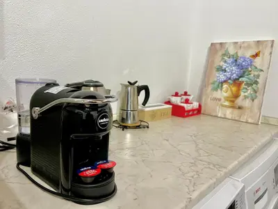 Set per la preparazione di tè e caffè presso Casa Levante