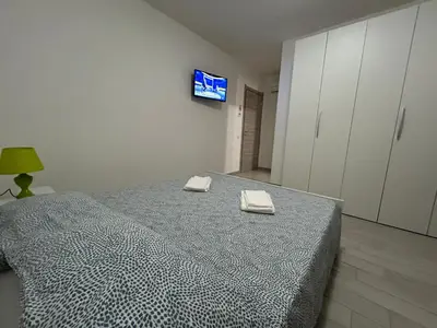 Letto o letti in una camera di Case Raggio di Sole