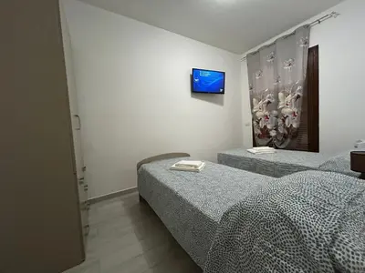 Letto o letti in una camera di Case Raggio di Sole