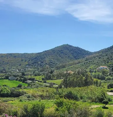 Paesaggio naturale nelle vicinanze della casa vacanze
