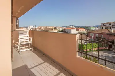 Balcone o terrazza di GuestHost - Olbia Oasis Apartment W Two Balconies!