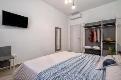 Letto o letti in una camera di Casa Lavanda