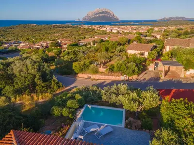 Paesaggio naturale nelle vicinanze della villa