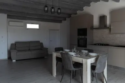 Cucina o angolo cottura di A cara a mare
