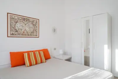 Letto o letti in una camera di Casa Cindy
