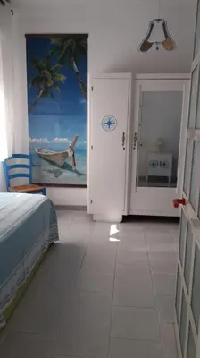 Letto o letti in una camera di Appartamento a 300mt. dal mare
