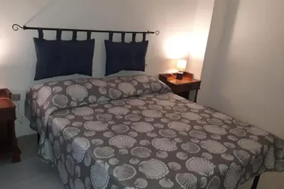Letto o letti in una camera di Appartamento a 300mt. dal mare