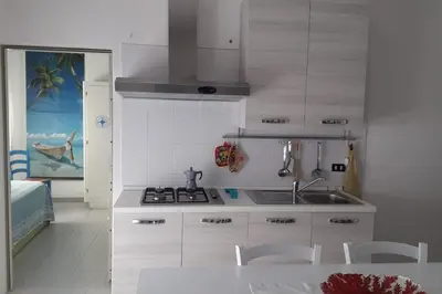 Cucina o angolo cottura di Appartamento a 300mt. dal mare
