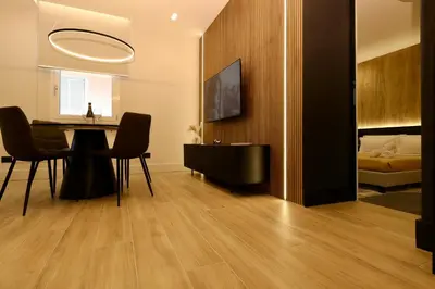 TV o dispositivi per l'intrattenimento presso Luxurious 1BR Apartment - Historical Centre - Fully Equipped & Renovated - Garibaldi#3