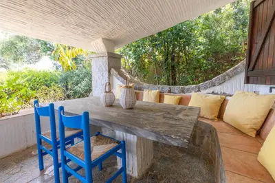 Balcone o terrazza di VILLA SOS ARANZOS Spiaggia Privata Con JACUZZI