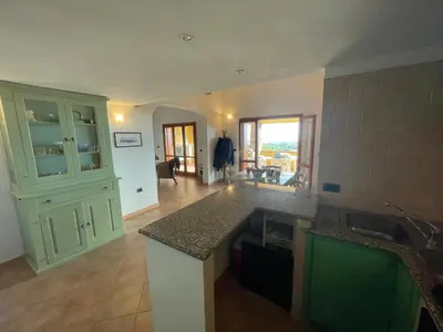 Cucina o angolo cottura di Casa Punta Ruinas
