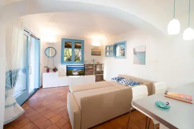 Area soggiorno di Villetta Beach House