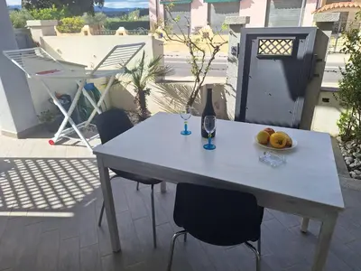 Balcone o terrazza di Appartamento lungo via del mare