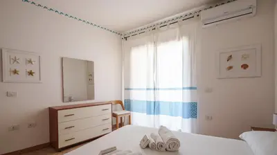 Letto o letti in una camera di Sunny House