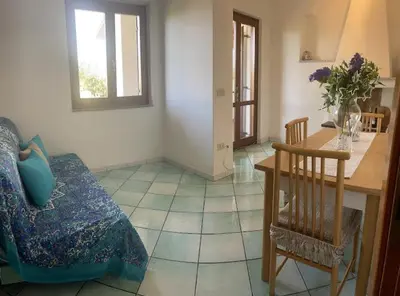 Area soggiorno di Casa CLELIA