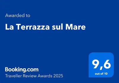 Certificato, attestato, insegna o altro documento esposto da La Terrazza sul Mare
