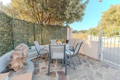 Balcone o terrazza di Splendido Appartamento in centro a Padru