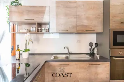 Cucina o angolo cottura di St. Simplicius House - 5 minuti dal centro & WiFi