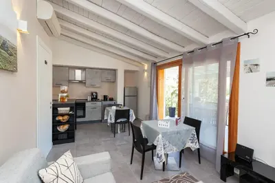 Cucina o angolo cottura di B&B Il Glicine